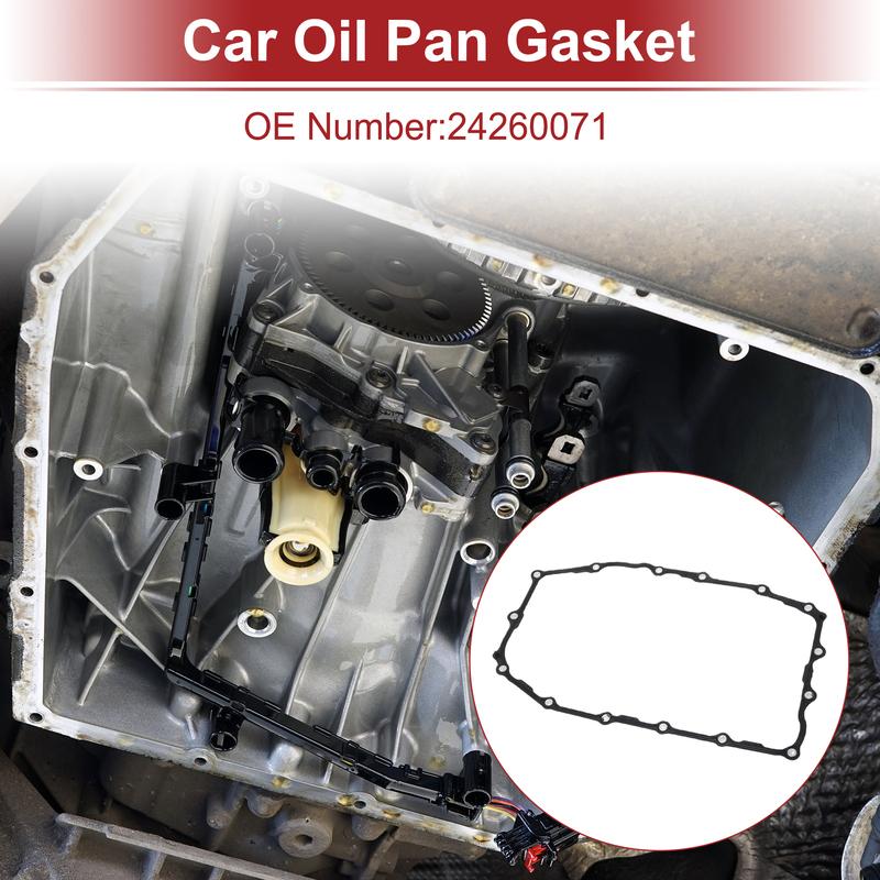 X Autohaux No.24260071 Auto Car Transmission Filter Oil Pan Gasket for Cadillac Escalade 2015-2017 for Cadillac ATS 2016-2019