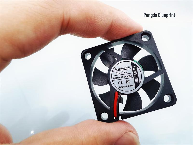 Pengda Blueprint 3507 Silent Hydraulic 12V Mini Fan 3.5CM 35x35x7MM Heat Dissipation