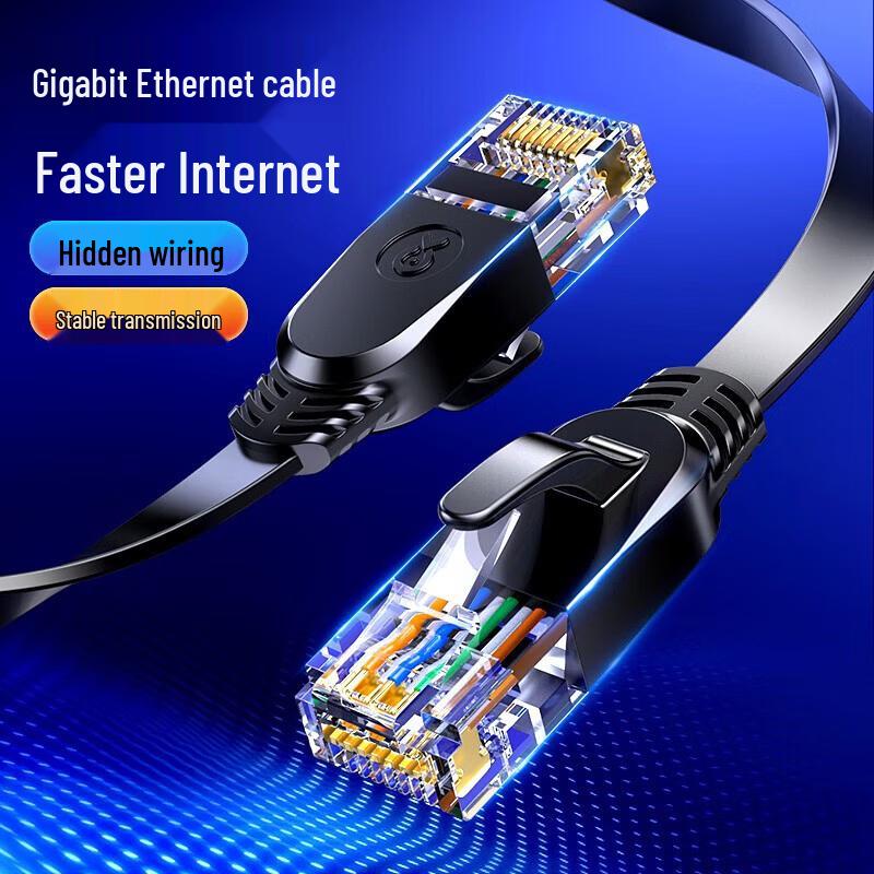 BIAZE Cat6 Gigabit Ethernet Flat Cable