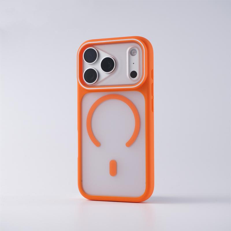 Magnetic Matte Non-slip Armor Case For For Iphone Air 17 17Pro Max 16 Pro 1 14 13 Simple Frosted Wireless Charging Shockproof Cover
