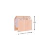 VECELO Hanger Rack Cover, Non-woven Fabric, Slip-on Type, 130cm (W) x 120cm (H), 1 Piece, Nordic