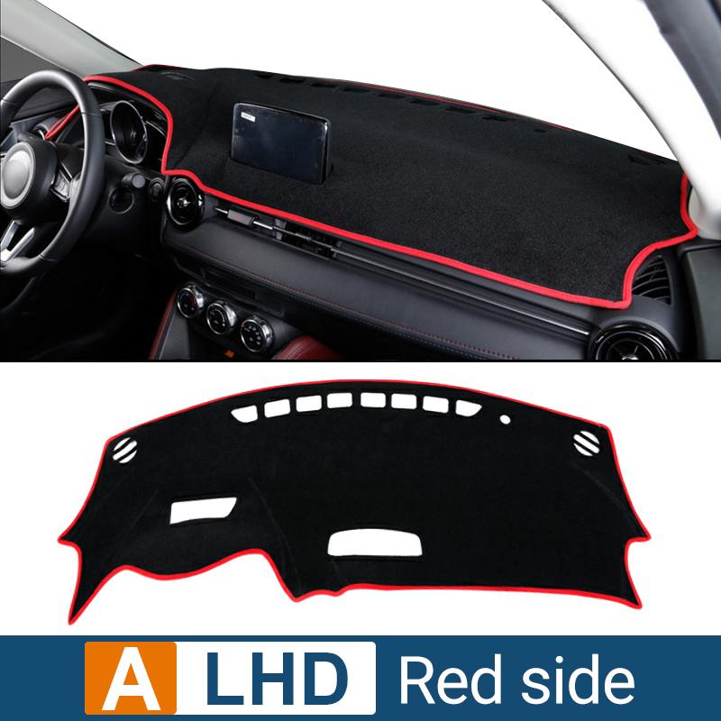 For Mazda 2 DJ DL 2015 2016 2017 2018      Car Dashboard Cover Sun Shade Non-slip Mat Interior Accessories