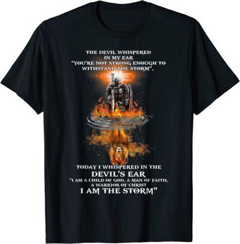 NEW LIMITED The Devil Whispered In My Ear You re Not Strong Enough T-Shirt S