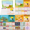 Wooden Control Pen Toy For Toddler Brain Development With Reusable Drawing Features