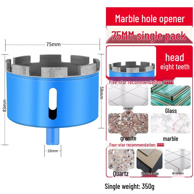 Diamant-beschichteter Lochbohrer für Marmor, Keramik, Glas und Feinsteinzeug