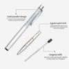 5Pcs Sequins Drift Sand Ballpoint Pens Refillable Metal Ballpoint Pens 1.0MM Tip for Daily Writing and Note Taking