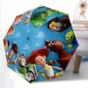 1pc Toy Story Automatic Folding Umbrella, 8-Rib Portable & Foldable Design, Highqualityy0722095
