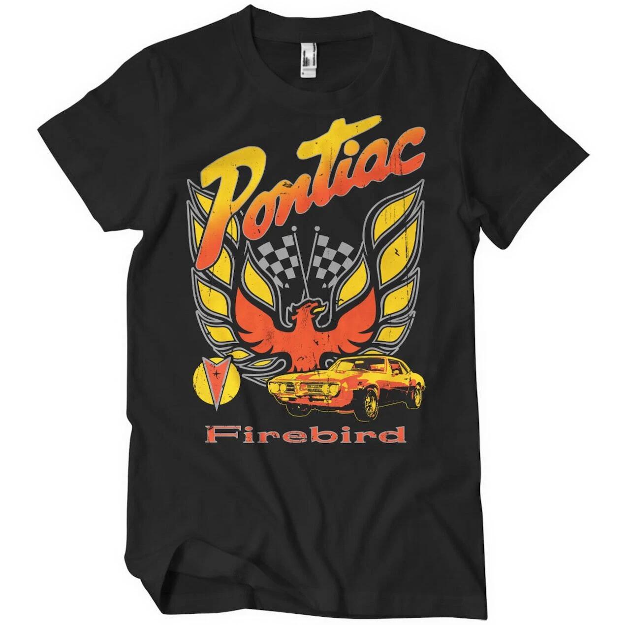 Officially Licensed Pontiac Firebird Retro Men S T-Shirt S-5XL XL