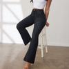 Schlanke Micro-Jeans für Damen im Frühling und Sommer, hohe Taille, hüfthebende Hufeisenhose