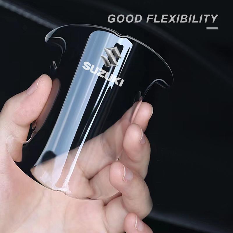 Car Body Anti-Collision Protection Strip Auto Door Handle Bowl Anti-Scratch Sticker for Suzuki Swift SX4 Samurai Sport Jimny Grand Vitara Alto GW250