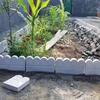 Reusable Garden Fence Mold Easy Operation Brick Mold DIY Flower Bed Mold  Patio