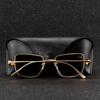 Vintage Steampunk Sunglasses Men  Retro Metal Square Eyewear Trendy  Sun Glasses Shades For Women Lunette De Soleil