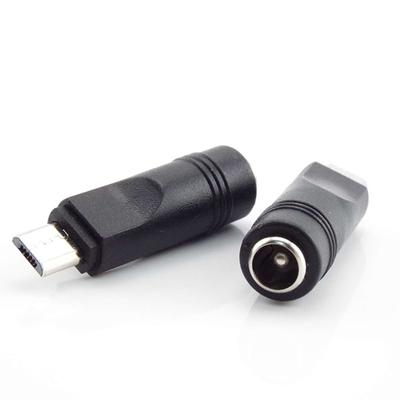DC Plug To Mirco USB Power Adapter Converter Male To Female Jack Connector for Laptop Notebook Computer PC 5.5x2.1mm