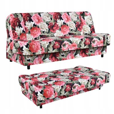 Canapea sofa Sara Print extensibilă versală de dormit bonell pat Family mobilier