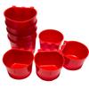 20pcs Hanging Chickens Rabbit Feeders With Hook Plastic Poultry Coop Feeder Water Drinker Feeders Feeder Cage Cups Watering