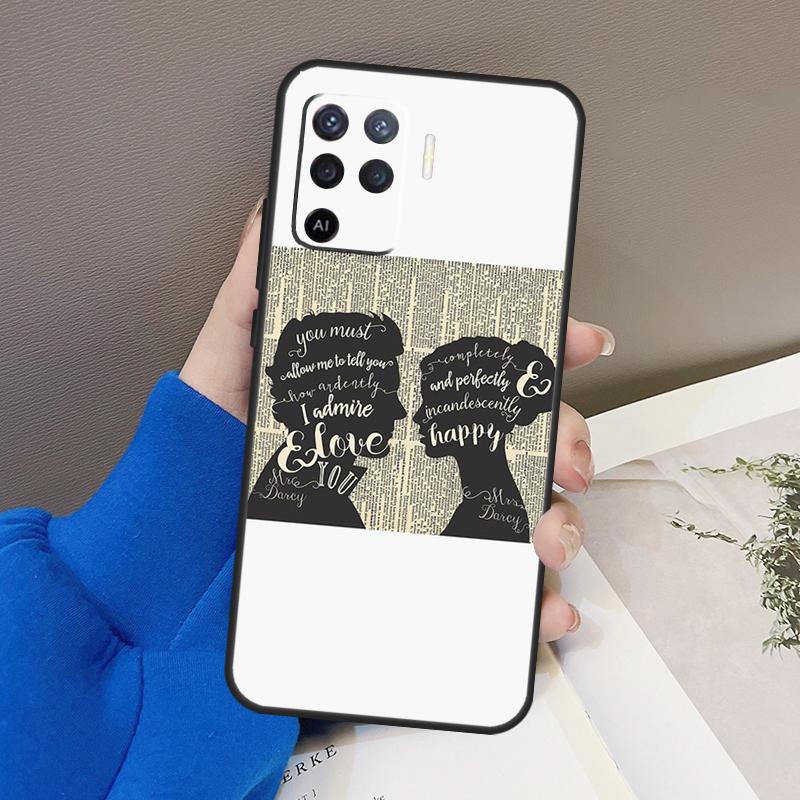 

Pride And Prejudice Case For Oppo A77 A57 A17 A60 A80 A40 A74 A54 A94 A78 A98 A18 A38 A58 A96 A76 A16 A15 A5 Pro OPPO A96 4G