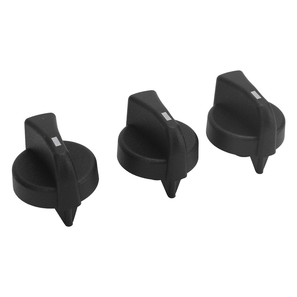 3 Pcs AC Heat Control Knob 121 0001 000 Heater Fan Speed Mode Climate Control Knob Replacement for   330 335 357 367