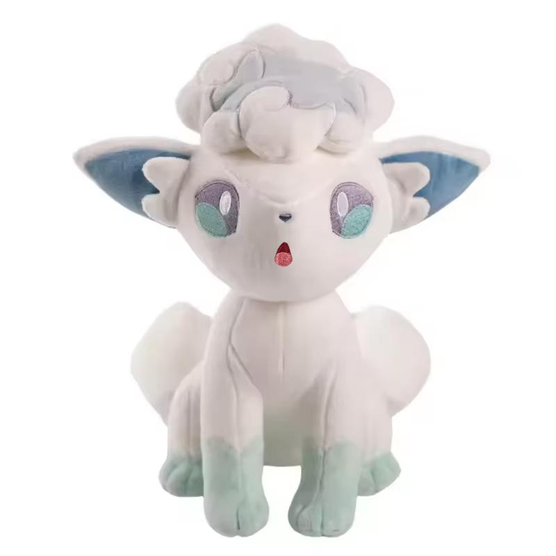 Shiny Ninetales Vulpix Plush Toys Stuffed Animal Charizard Game for Collectible Gift,Soft Plushies Cartoon Character 20-30cm