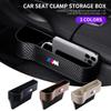 Caixa de Armazenamento para Fresta de Banco de Carro Bolso para Fenda de Assento Pegador Organizador Para BMW M M3 M5 M6 X3 E46 E90 F30 G20 E36 E34 X6 G20