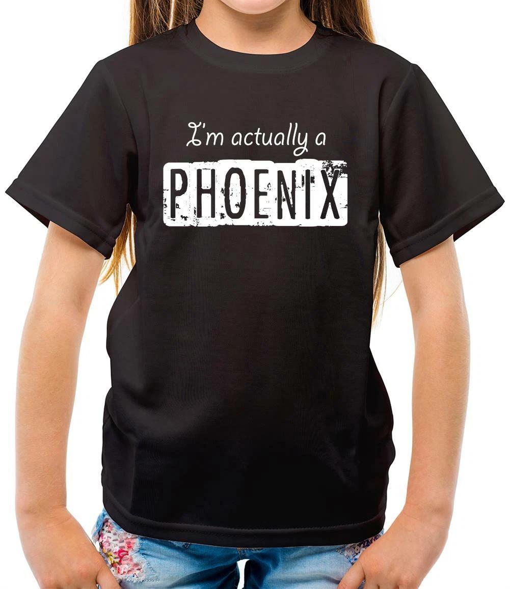

I m actually a phoenix - Kids T-Shirt - Potter - Fawkes - Magic - Magical - Myth 130