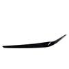 Front Headlight Eyebrow Lamp Trim For BMW 5 Series G30 525i 530i 2017- Black