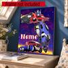 Love Transformers Customize Your Name Diamond Painting Round Diamond Diy Frameless Holiday Artwork Suitable For Home Office Wall Decoration