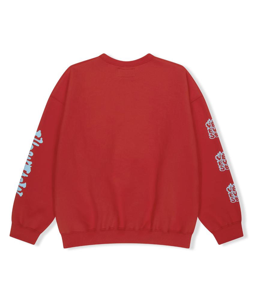 YESEYESEE Y.E.S Python Sweatshirt Red