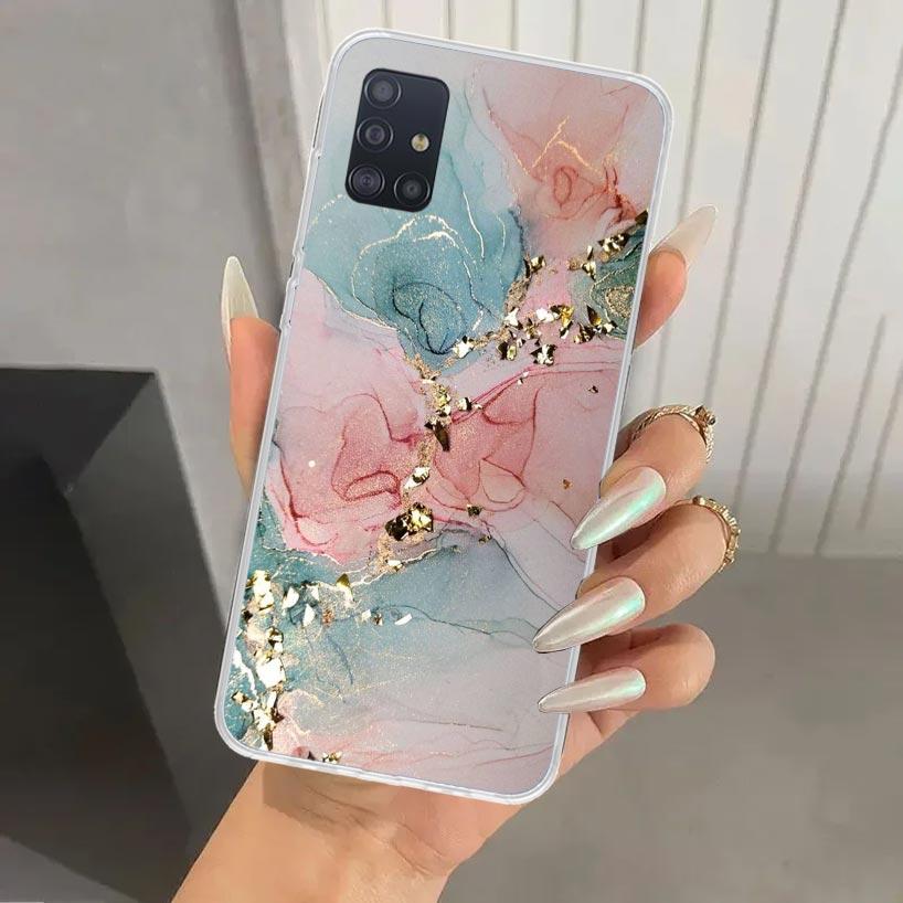 

Fashion Gold Pink Geometric Marble Phone Case for Samsung Galaxy A52 A32 A22 A12 A02S A50S A30S A10S Note 20 Ultra 10 Plus S10 A Samsung A02S