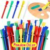 Glue Spreader Glue Brushes Handheld DIY Art Craft Paintings Scrapers Portable Leather Gluing Tools Glue Smear Sticks