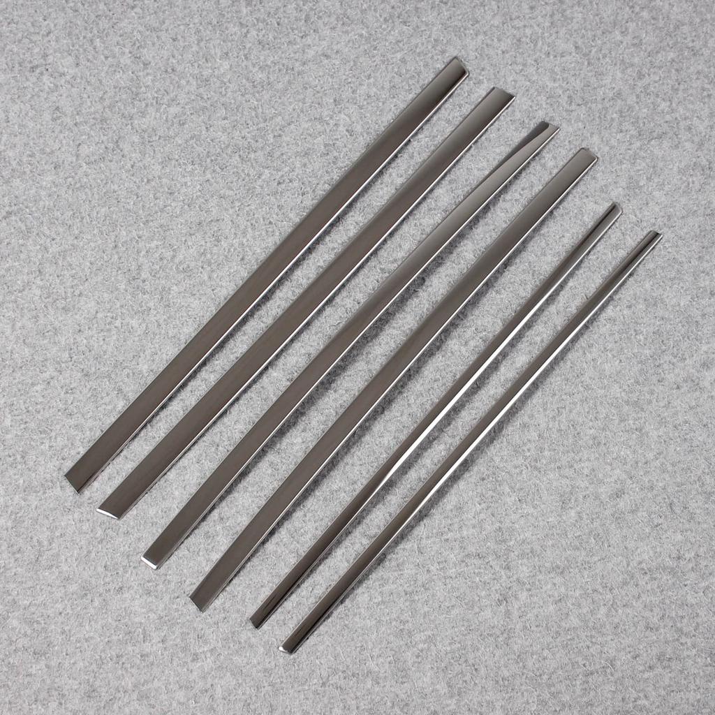 RUIQ Toyota Corolla Cross Extérieur Acier Inoxydable Ensemble Complet Garniture Cadre de Fenêtre Montant Conçu Exclusif pour la Toyota Corolla Cross