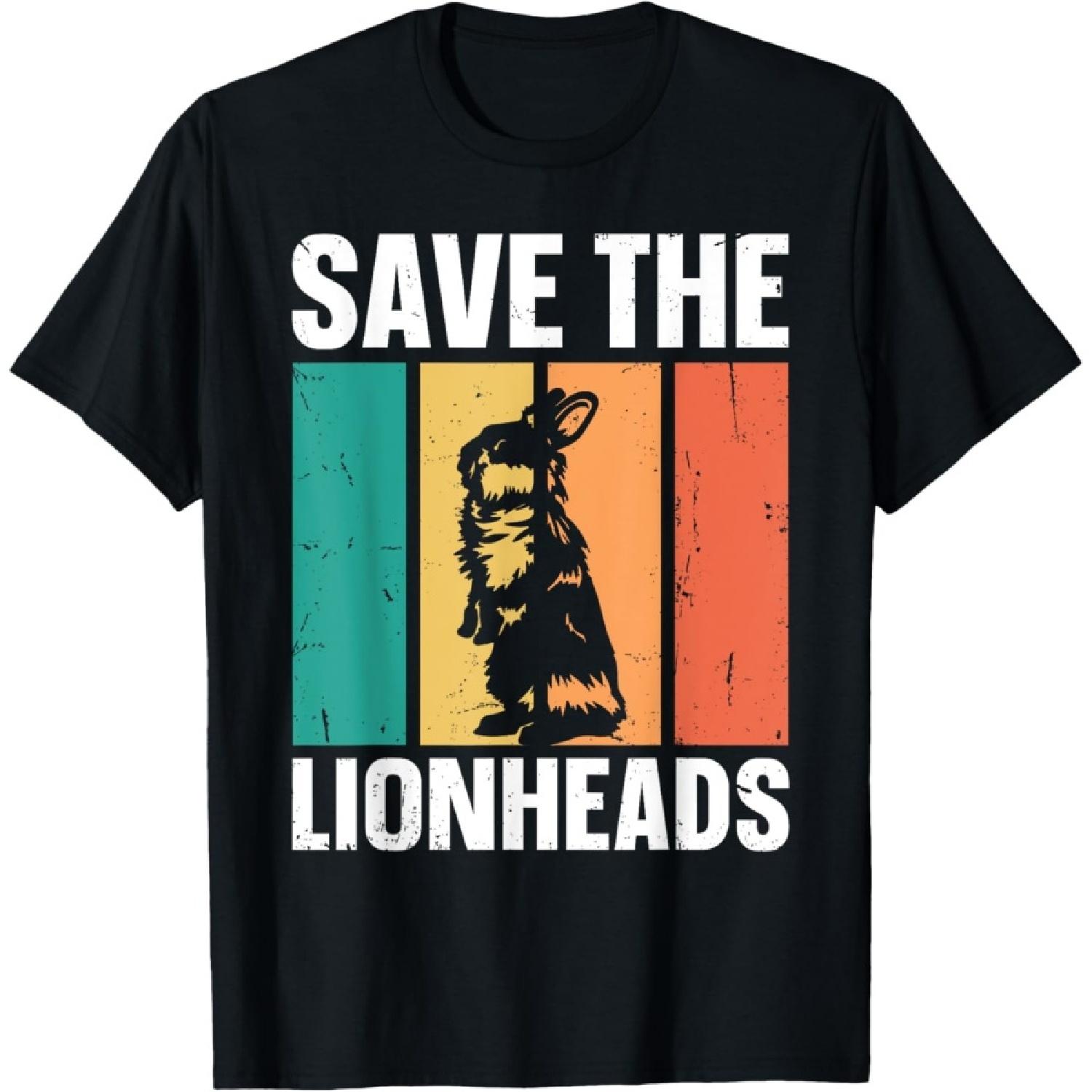 Save The Lionheads - Lionhead Rabbit T-Shirt S