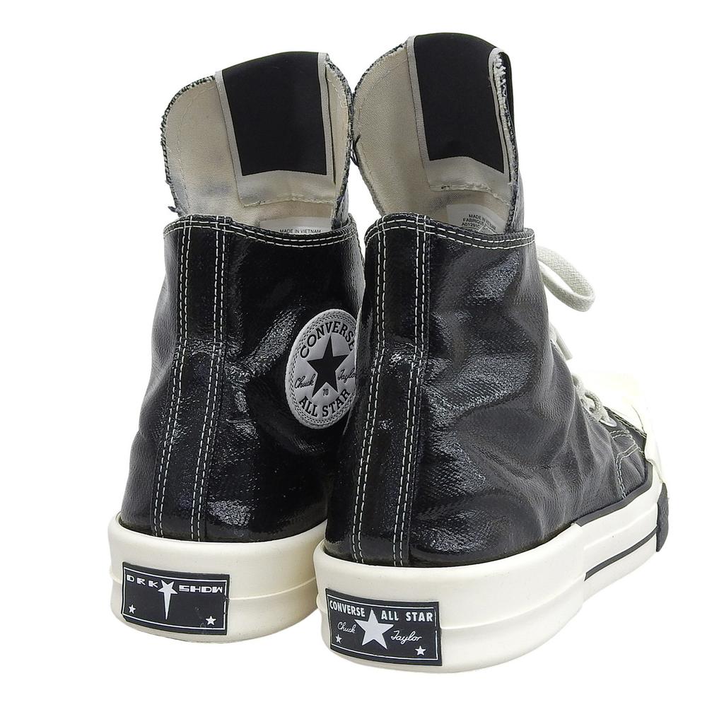 Vynikající RICK OWENS DRKSHDW CONVERSE Vysoké tenisky Turbo Dark Chuck 70 29.5 Použité