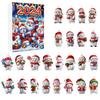 Christmas Calendar Advent Blind Box Toy Cute Snowman Decorative Pendant Acrylic