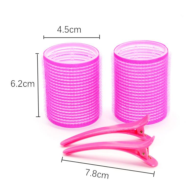 Hair Rollers Self Grip Hook Hair Curlers with Styling Clip Heatless Hairs Roller SalonDressing Curlers Sticky Hair Styling Tools