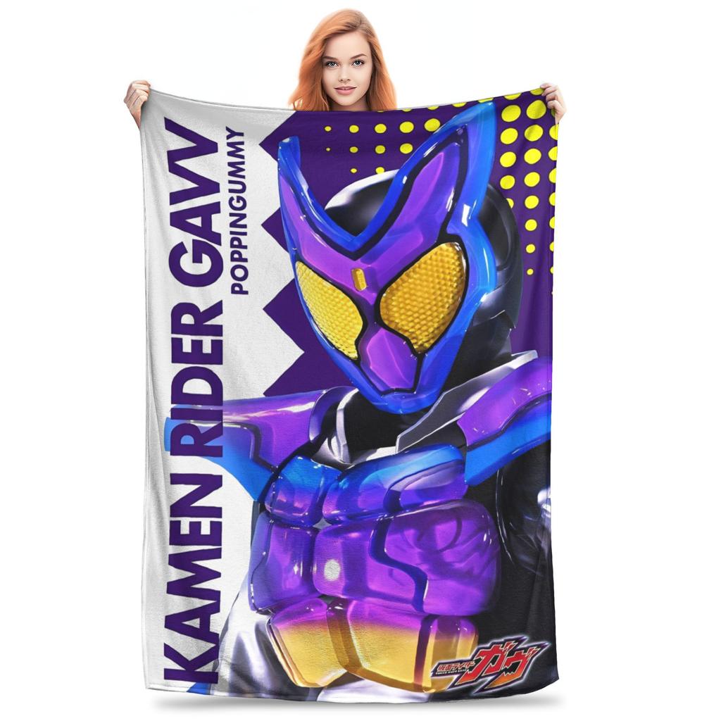 Kamen Rider Anime Blanket Multiple Sizes Super Soft and Warm Throw Blankets for Couch Sofa and Bed