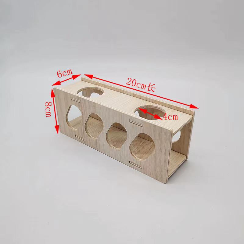 Versteck mit Tunnel zum Verstecken für Hamster, Rennmäuse und Kleintiere
