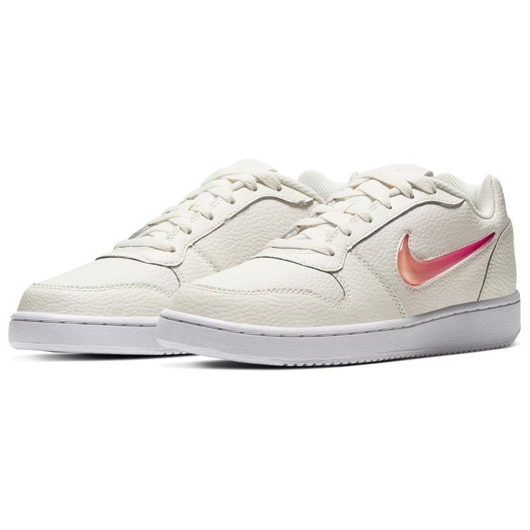 (WMNS) Nike Ebernon Low Prem White/Pink Women's AQ2232-100