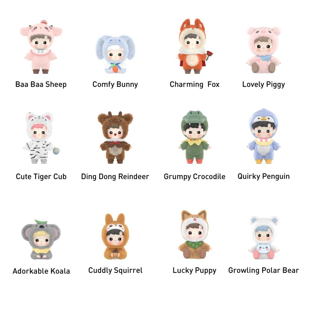 POP MART HACIPUPU Seninle Sarıl Dizisi [1 Adet] Pop Mart Gachapon Sürpriz Kutu Figür Plastik Model Premium Oyuncak PVC Yumuşak Vinil Orijinal Karakter