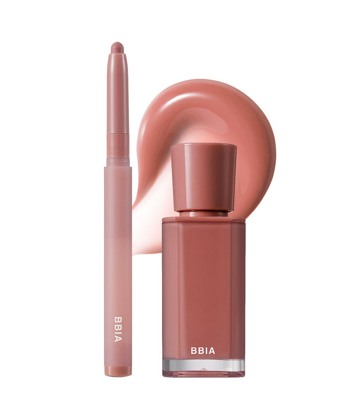 [SET] Nude Lip Pencil + Glow Tint