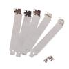 5Pcs Pci Slot Cover Bracket For Pci Expansion Dust Filter Blanking Plate