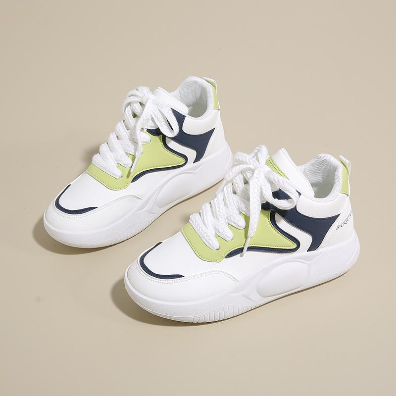 Fashion 2025 Spring Little White Shoe New Korean Version ins Female Students Height Increase Platform Sneakers Casual Shoes Women Shoes