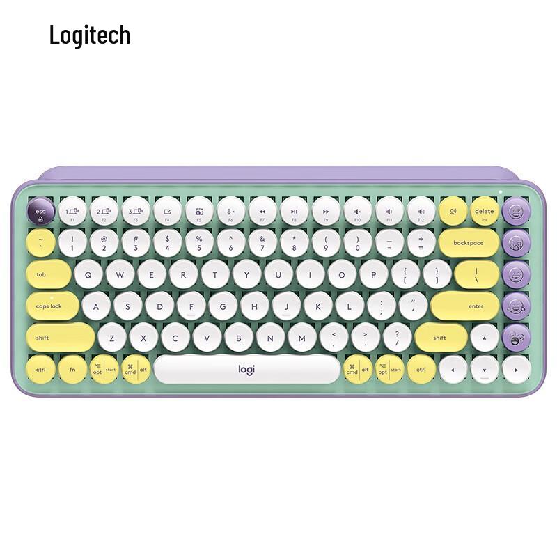 

Logitech POP KEYS Wireless Bluetooth Mechanical Keyboard