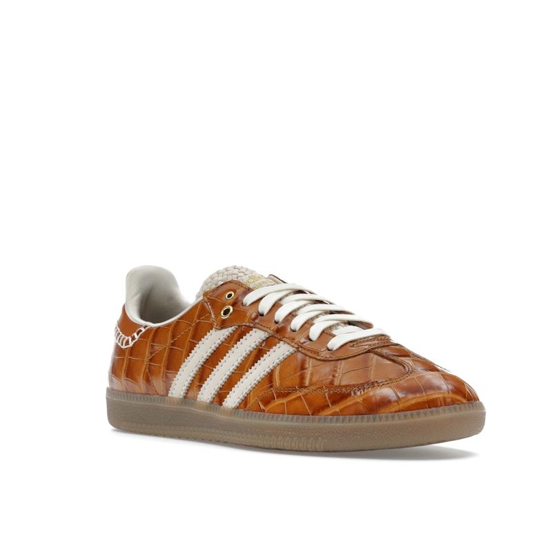 adidas Wales Bonner x Samba OG Croc - Night Brown Unisex Sneakers Supplier-Color Wonder-White JH9826