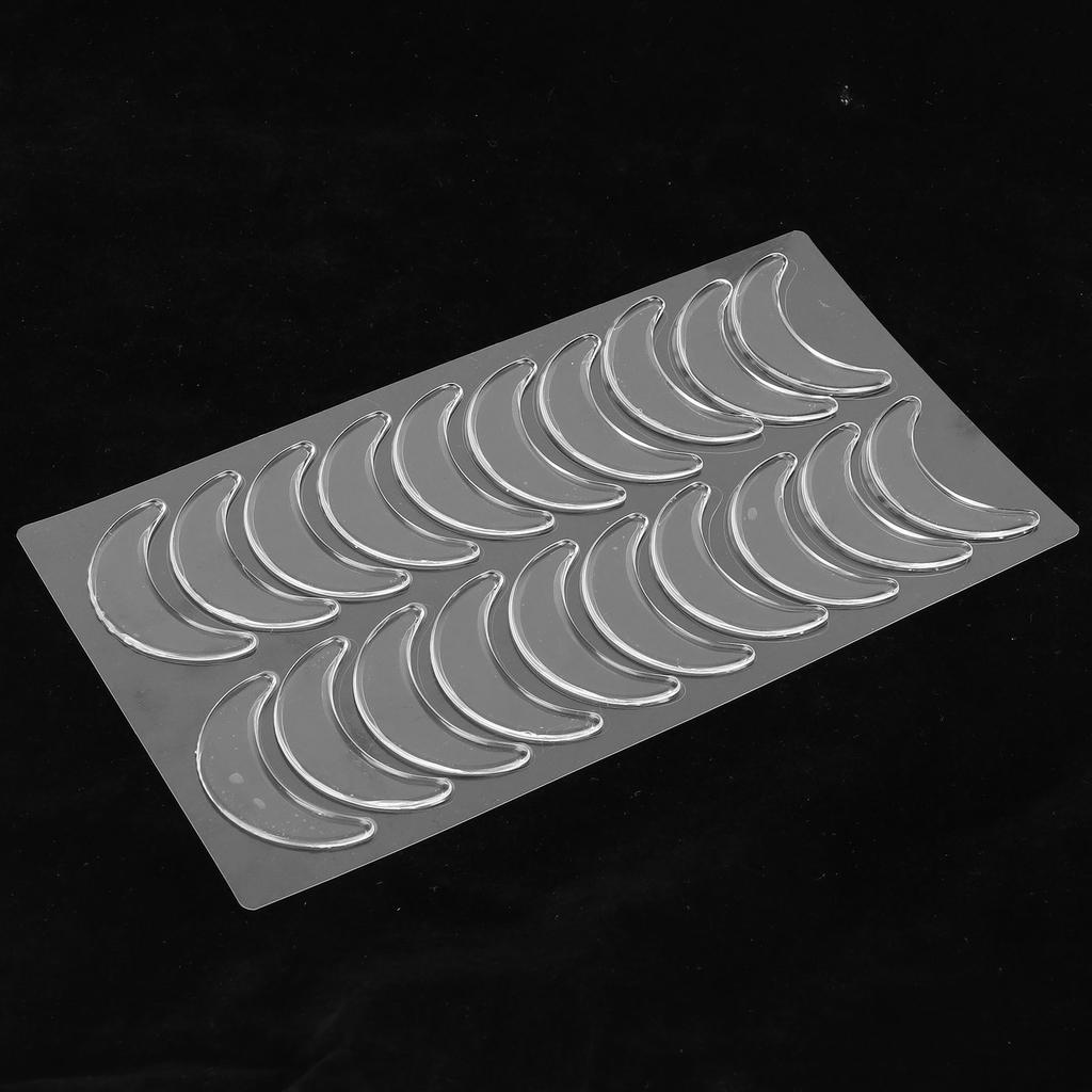 20 stuks Siliconen Oogpads Herbruikbaar Anti-Rimpel Nachtelijk Gladmakend Oog Gezichtspatches