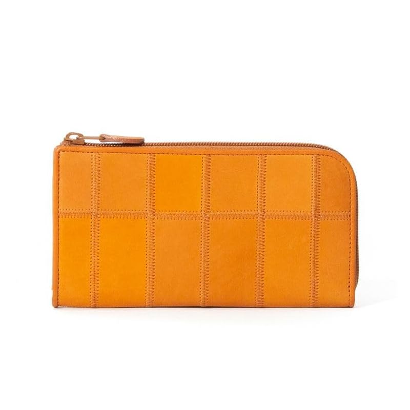 

[Tryon Official] Manufactured by a baseball glove manufacturer L-shaped zipper long wallet genuine leather large capacity wallet With coin purse long