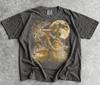 Three Toads Full Moon Shirt, Dark Academia Frog Tee, Grunge Forestcore Top
