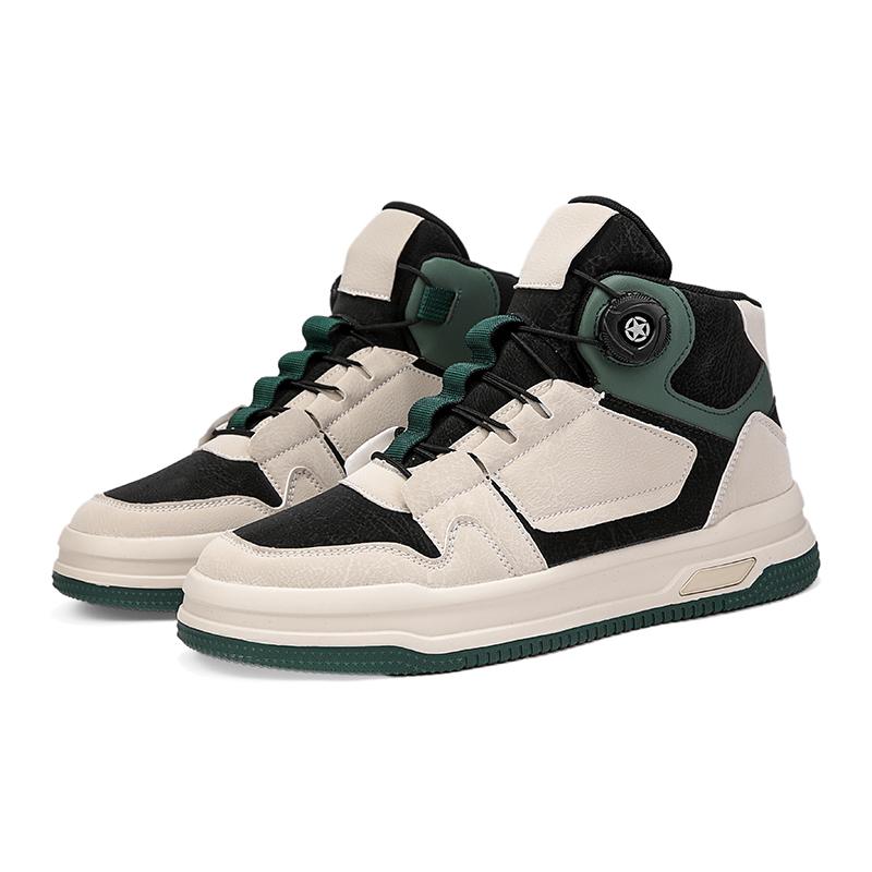 

TheNewFour-seasonMen s Leather Casual Shoes,Thick-soled Shoes and Sporty Casual Board Shoes Are Simple,Comfortable and Versatile 44