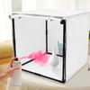 15/29.5 Inch Airbrush Paint Spray Booth Portable Detachable Model Painting Spray Booth Sprays Paints Booths for DIY Projects