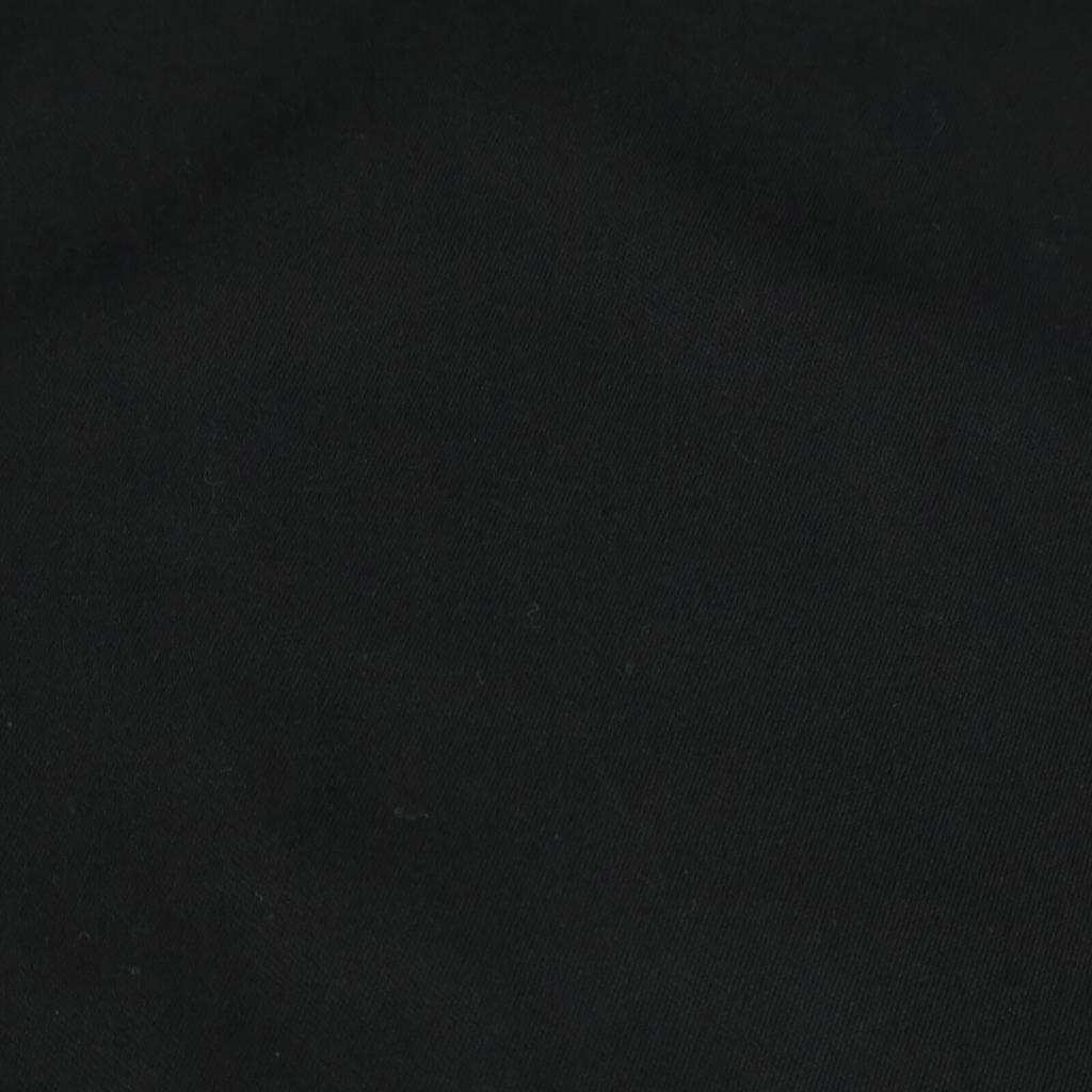 YAECA 97663 Black Silk-blend Cotton Pants Bottoms M blackUsed