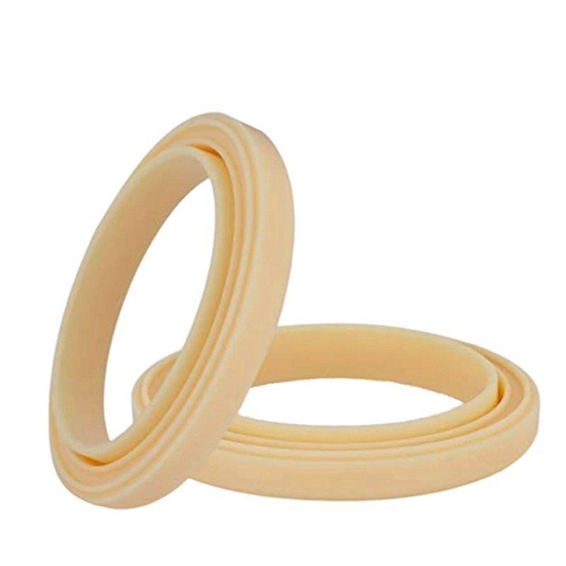 For Espresso Machine Accessories- Yellow 54Mm Silicone Group Head Gasket(2-Pack)